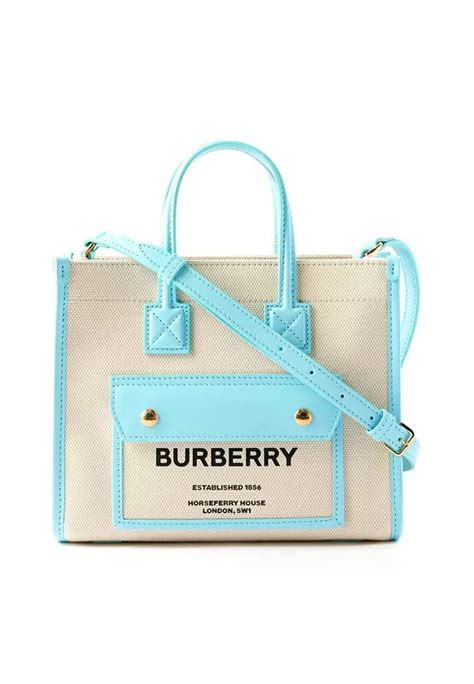 burberry mini barrel blue label|mini burberry handbags.